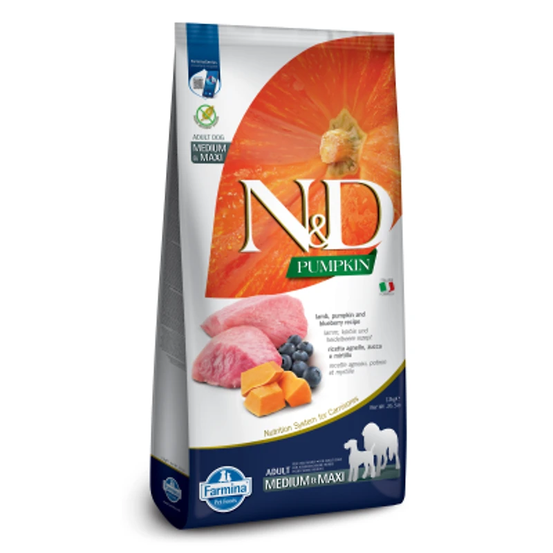 - Dry Dog Food - Lamb & Blueberry Med/Maxi Adult