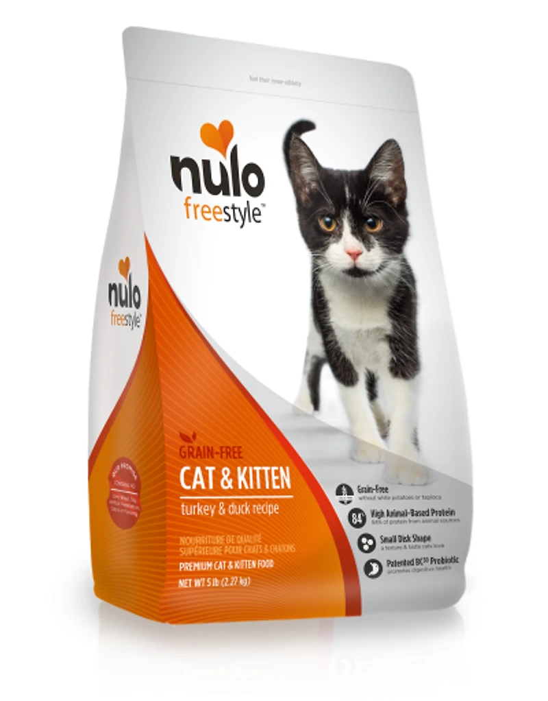 Nulo - Cat & Kitten Food - Grain Free Turkey & Duck