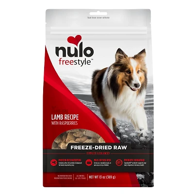 - Freeze Dried Raw Dog Food - Grain Free Lamb Recipe with Raspberries