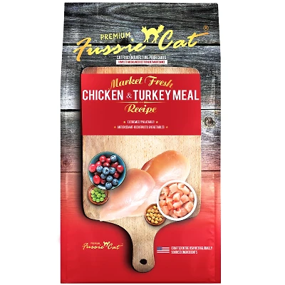 Fussie Cat - Dry Cat Food - Market Fresh Chicken & Turkey Recipe Grain Free