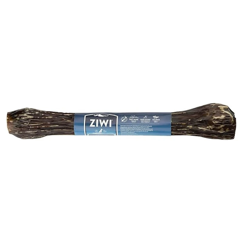 ZIWI Peak - Gently Air Dried Natural Dog Chew – Long Lasting & High Protein Whole Deer Shank Bone