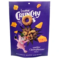 Fromm - Crunchy Os® Dog Treats - Low Calorie Crunchy Snack for Training & Fun - Smokin' CheesePlosions® Flavor