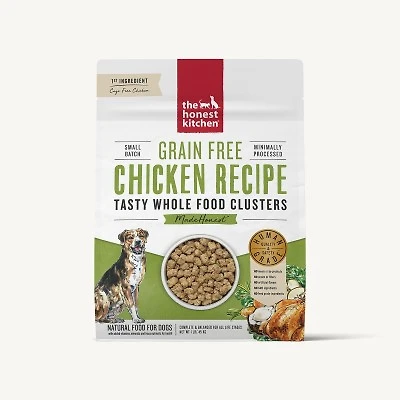 Honest Kitchen - Dog Food - Grain Free Chicken Whole Food Clusters