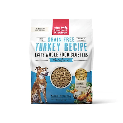 - Dog Food - Grain Free Turkey Whole Food Clusters
