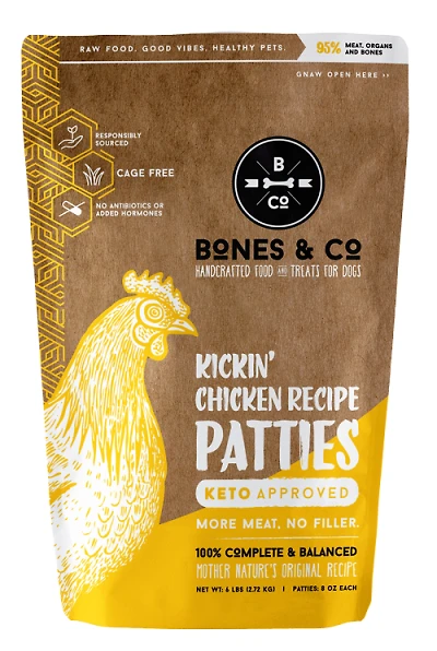 Bones & Co - Frozen Dog Food - Chicken