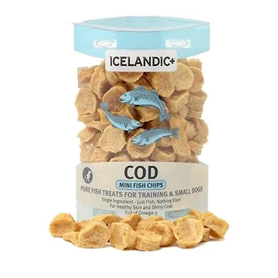 Icelandic+ - Dog Treats - Mini Cod Chips