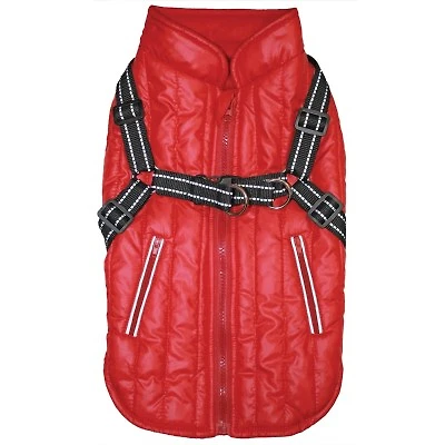 Fashion Pet - Harness Coat - Red