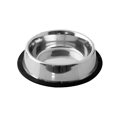 Stainless Steel Non-Skid Pet Bowl with Ridges