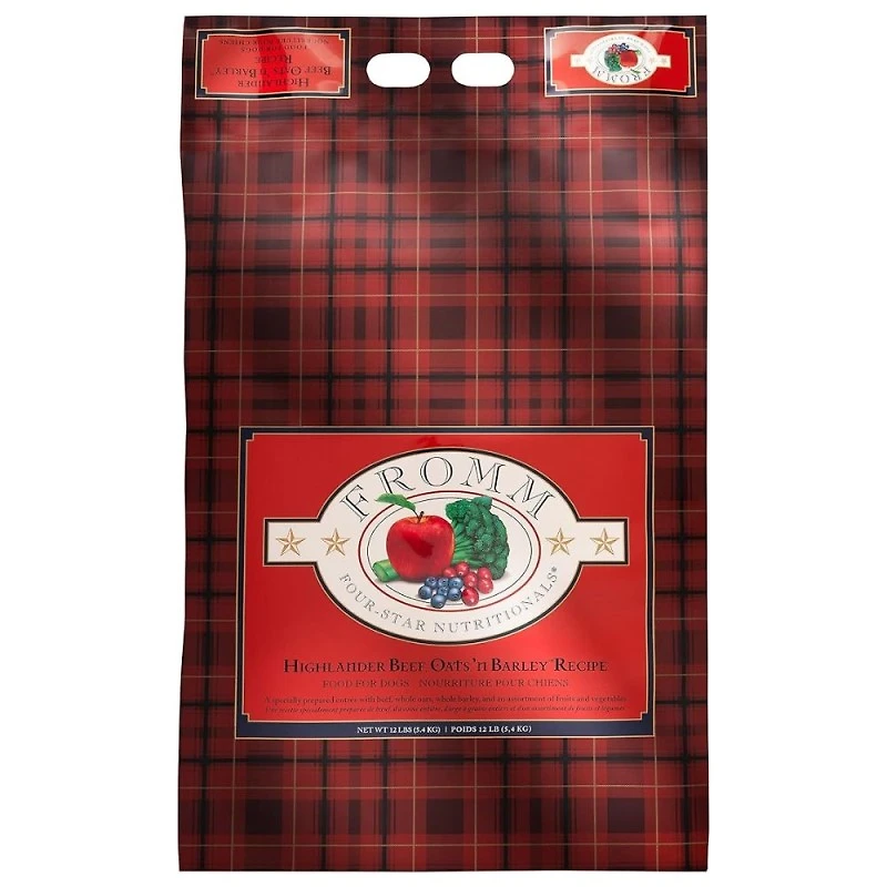 Dry Dog Food - Highlander Beef, Oats