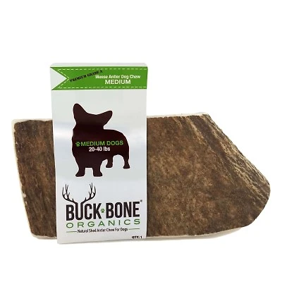 Buck Bone Organics - Moose Antler Chew - Whole