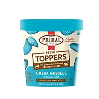 - Fresh Toppers Frozen Meal Mixer for Dogs & Cats - Joint Support with Superfoods - Omega Mussels