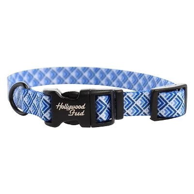 Nylon Dog Collar - Gradient Blue