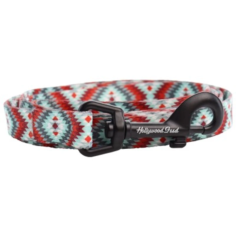 Nylon Dog Leash - Southwest Red