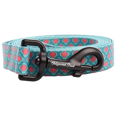 - Nylon Dog Leash - Pink Petals