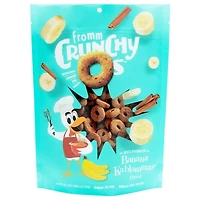 Fromm - Crunchy Os® Dog Treats - Low Calorie Crunchy Snack for Training & Fun - Banana Kablammas™ Flavor