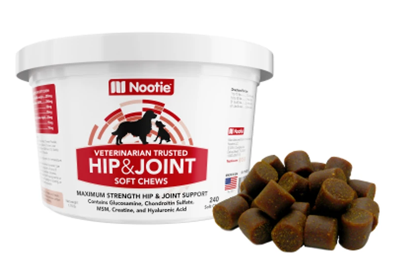 Nootie - Dog Supplement - Maximum Hip & Joint Soft Chews