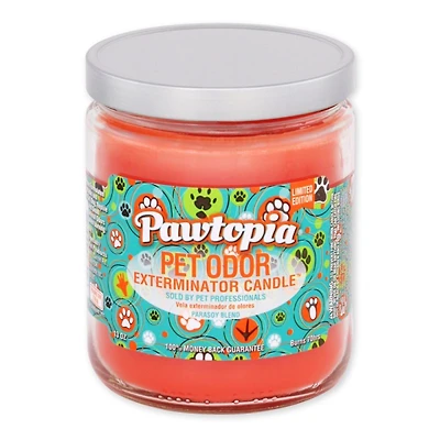 Specialty Pet - 13oz Candle - Pet Odor Exterminator with Enzymes - Pawtopia Scent