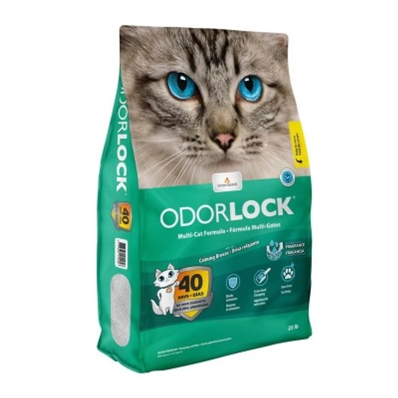 - Premium Clumping Clay Litter - Multi Cat Formula - Calming Breeze