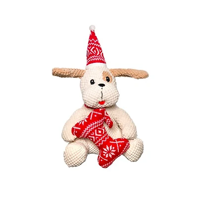 Patchwork - Dog Toy - Holiday Playful Pair Dog
