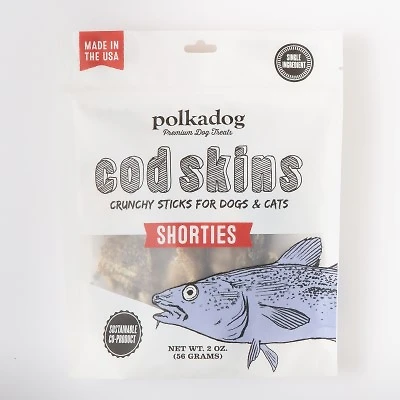 Polkadog - Pet Treat - Cod Skin Shorties