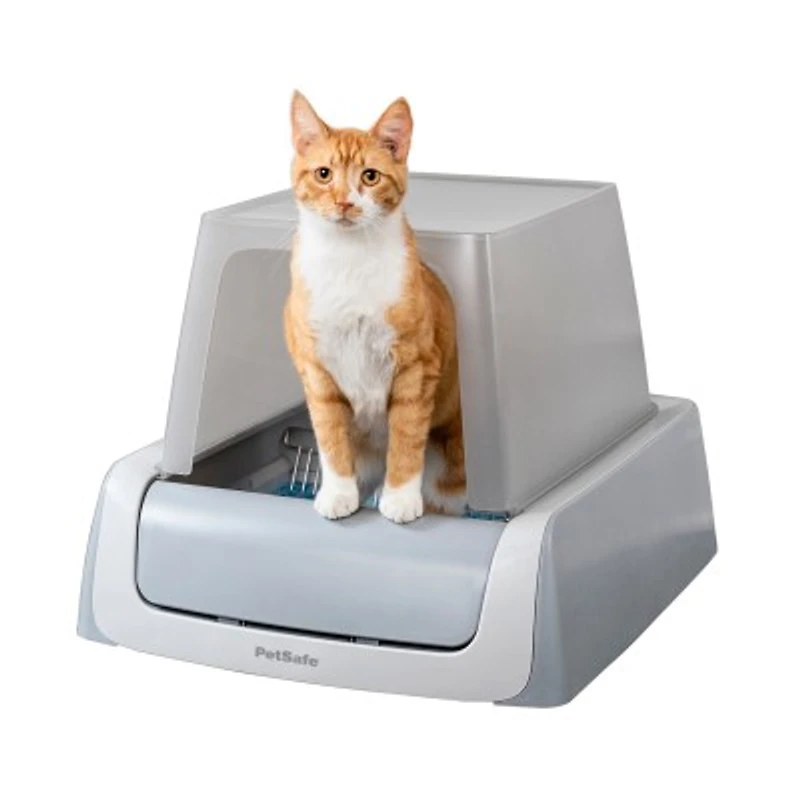 PetSafe - ScoopFree® Covered Self Cleaning Cat Litter Box - Automatic Waste Removal,  Odor Control & Health Monitoring