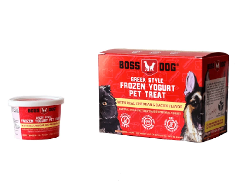 Boss Dog - Frozen Yogurt Treat - Cheddar & Bacon