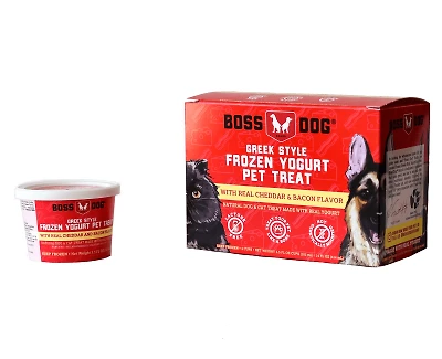 Boss Dog - Frozen Yogurt Treat - Cheddar & Bacon