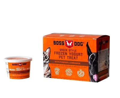 Boss Dog - Frozen Yogurt Treat - Pumpkin & Cinnamon