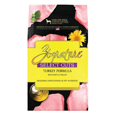 Zignature - Dry Dog Food – Limited Ingredient Wholesome Grains - Turkey & Turkey Meal Formula
