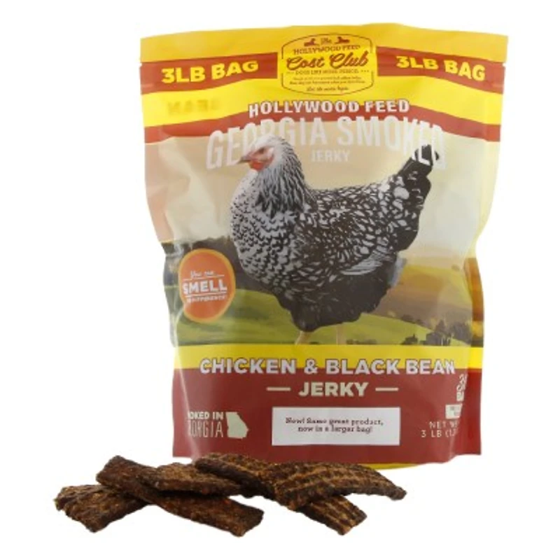 - Dog Treat - Chicken & Black Bean Jerky