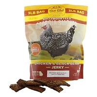 - Dog Treat - Chicken & Black Bean Jerky