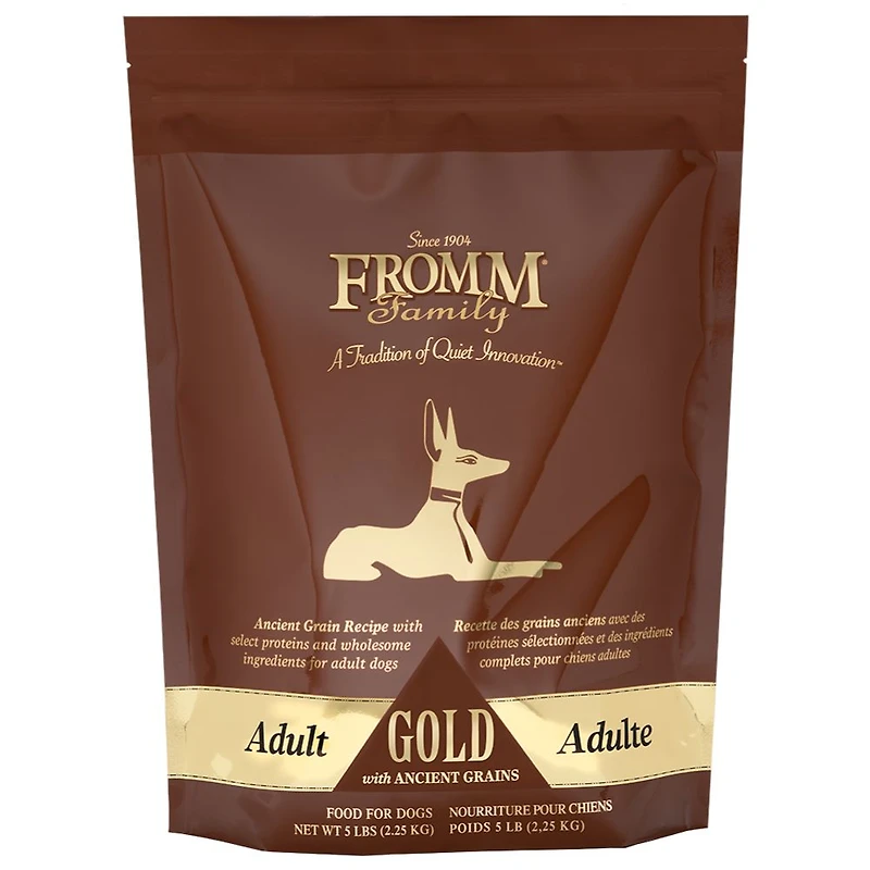 Fromm - Ancient Grains Adult Dry Dog Food – Supports Digestion, Lean Muscle & Complete Nutrition – 5 lbs Bag