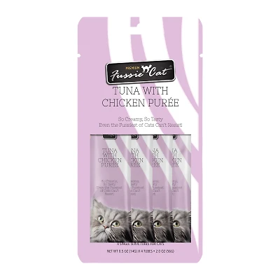 Fussie Cat - Puree Cat Treat - Tuna & Chicken
