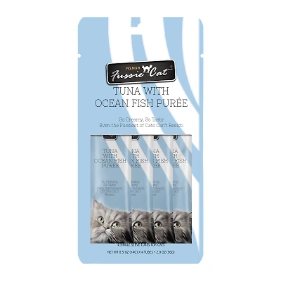 Fussie Cat - Puree Cat Treat - Tuna & Ocean Fish