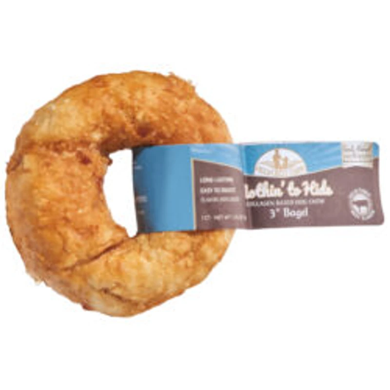 Nothin To Hide  - Dog Chew -  Bagel Beef