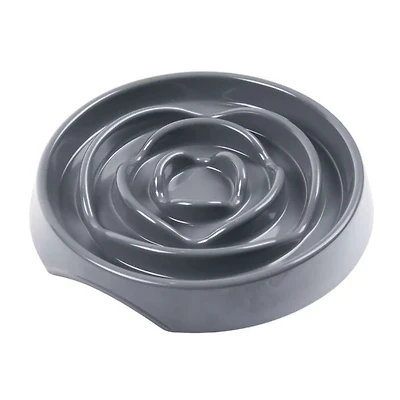 - Interactive Slow Feeder Bowl - Gray