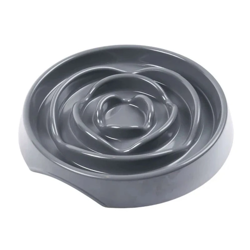 - Interactive Slow Feeder Bowl - Gray