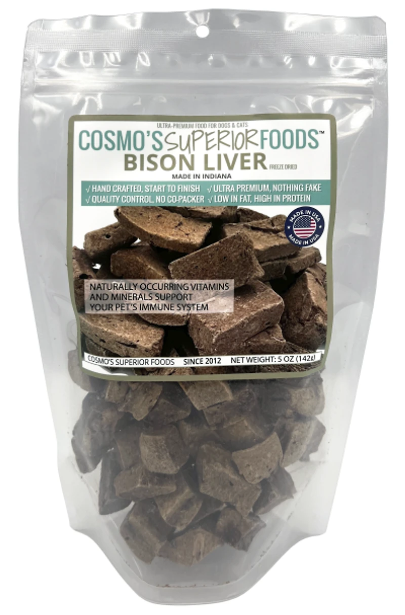 - Dog Treat - Bison Liver
