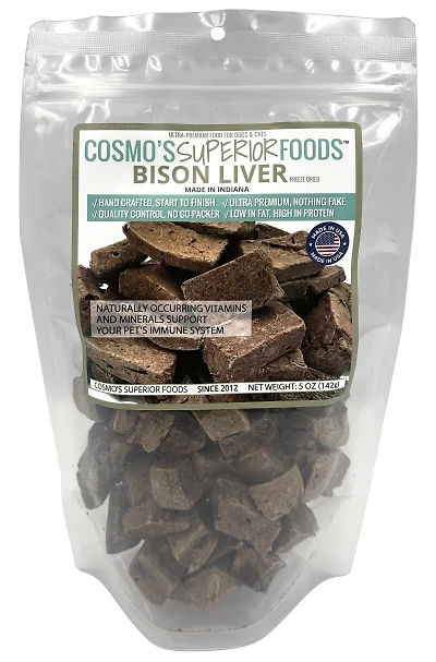 - Dog Treat - Bison Liver