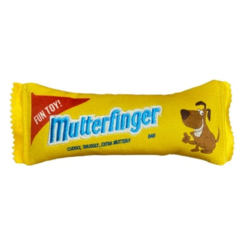 - Power Plush Dog Toy - Mutterfinger