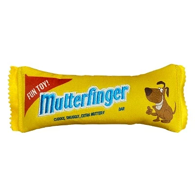 - Power Plush Dog Toy - Mutterfinger