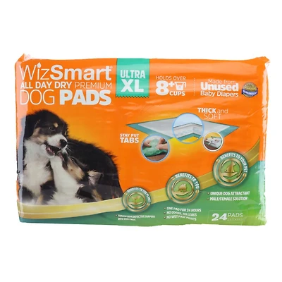 WizSmart - Training Pads - All Day Dry 8 Cup Ultra XL