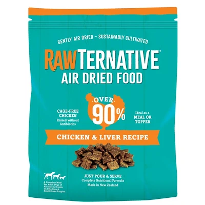 RawTernative - Air Dried Dog Food - Chicken & Liver Recipe