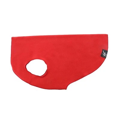 Pet Sweater - Red Fleece