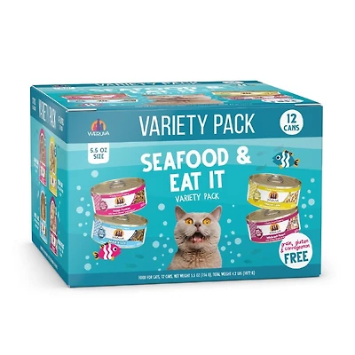 - Wet Cat Food - Seafood Eat It Variety