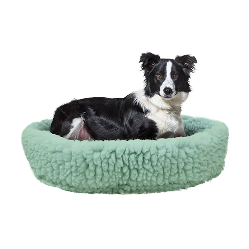 - Pet Bed - HuggleFleece Sea Glass