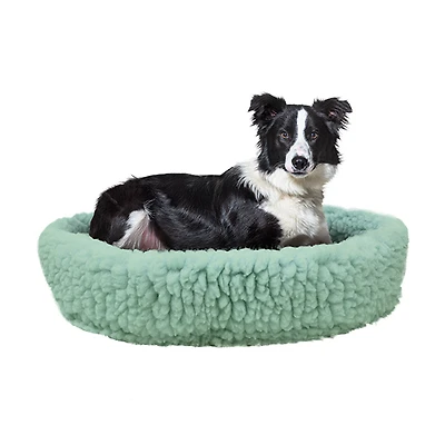 - Pet Bed - HuggleFleece Sea Glass