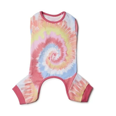 Hotel Doggy - Dog Onesie - Hot Pink Tie Dye