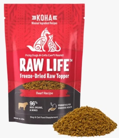 KOHA - Raw Life Freeze Dried Raw Topper