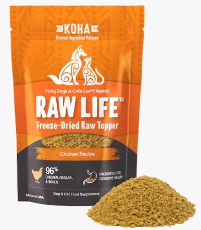 KOHA - Raw Life Freeze Dried Raw Topper - Chicken